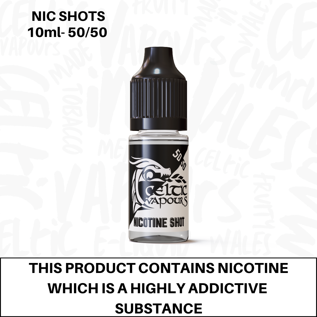Celtic Vapours Nicotine Nic Shots