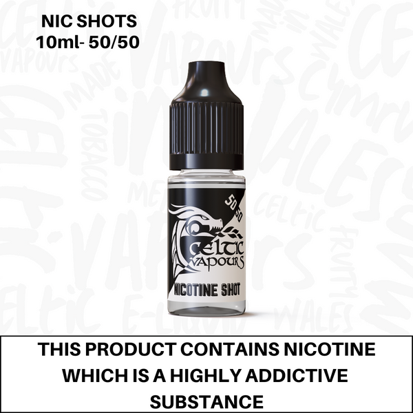 Celtic Vapours Nicotine Nic Shots