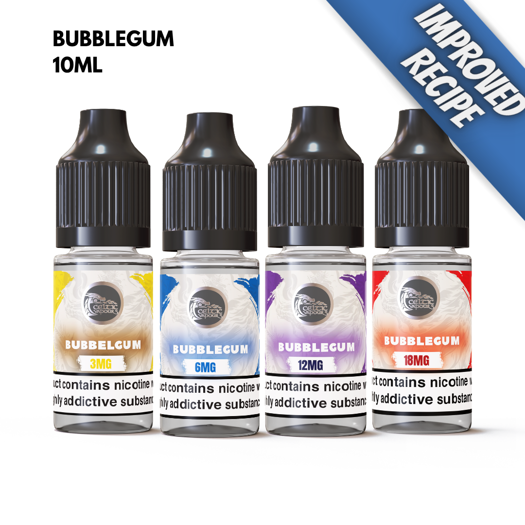 Bubblegum Vape E-Liquid 10ml Celtic Vapours