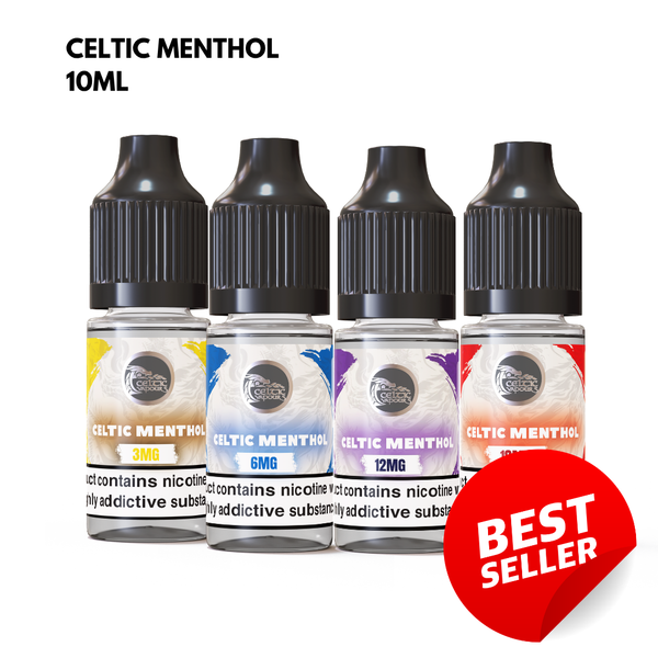 Celtic Menthol Vape E-Liquid 10ml Celtic Vapours
