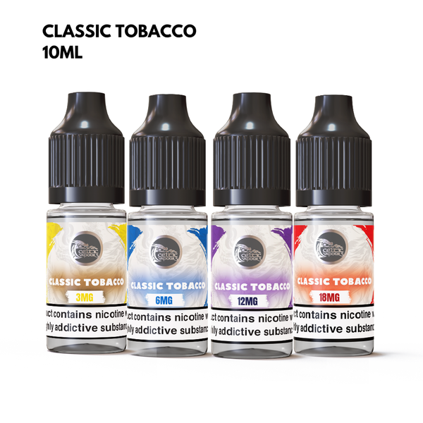Classic Tobacco Vape E-Liquid 10ml Celtic Vapours