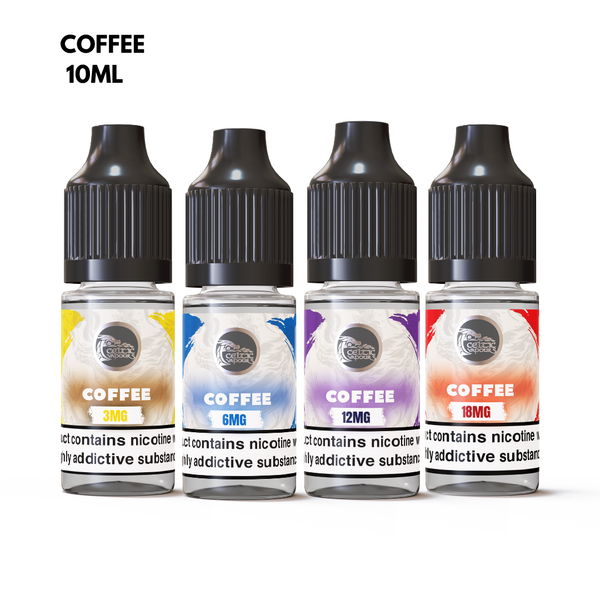 Coffee Vape E-Liquid 10ml Celtic Vapours