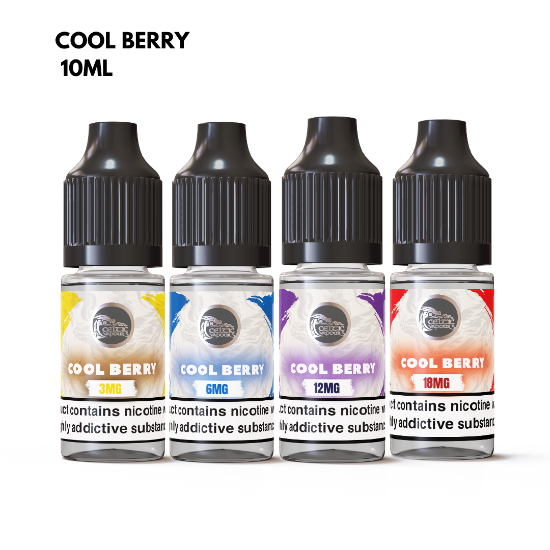 Cool Berry Vape E-Liquid 10ml Celtic Vapours