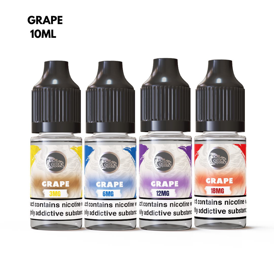 Grape Vape E-Liquid 10ml Celtic Vapours