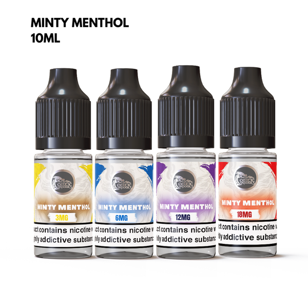 Minty Menthol Vape E-Liquid 10ml Celtic Vapours