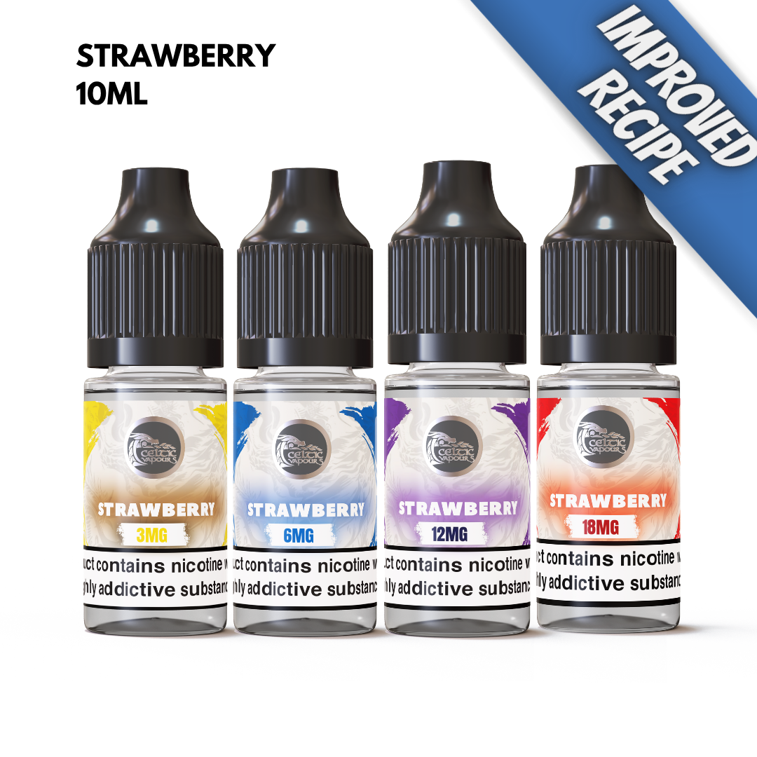 Strawberry Vape E-Liquid 10ml Celtic Vapours