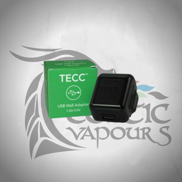 TECC 1.0A USB Wall Adaptor Plug