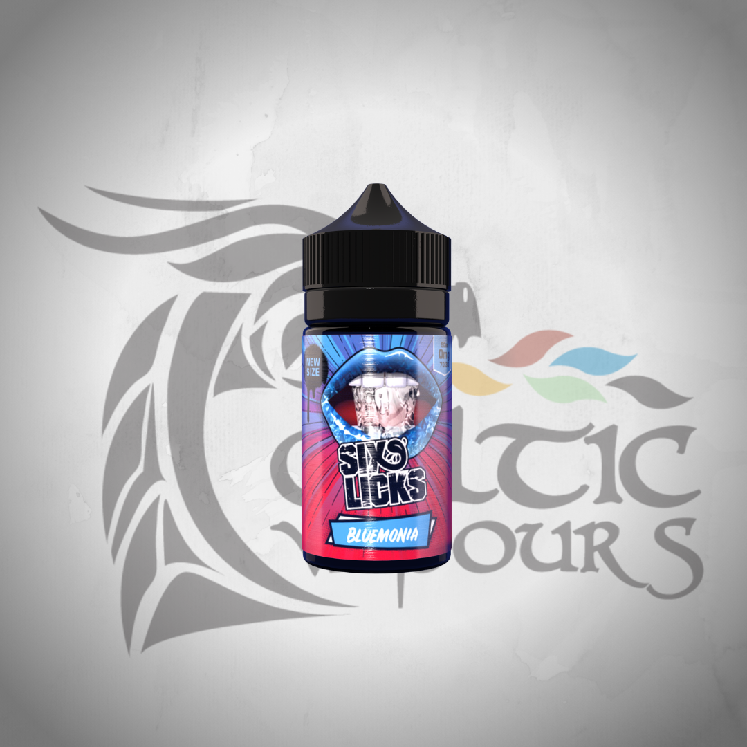 Six Licks - Bluemonia Shortfill