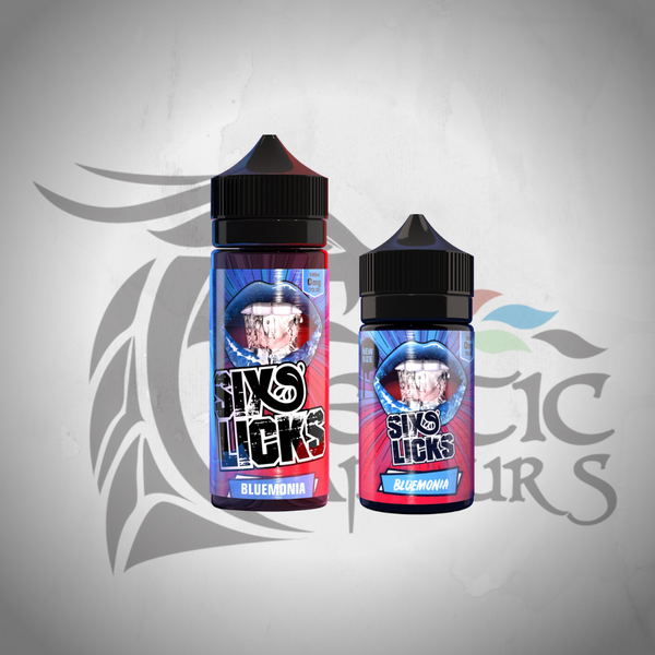 Six Licks - Bluemonia Shortfill