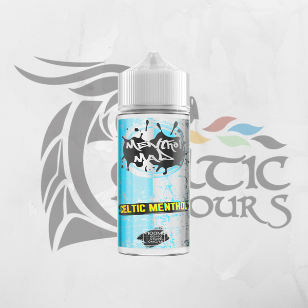 Celtic Menthol Vape E-Liquid 100ml 0mg Celtic Vapours