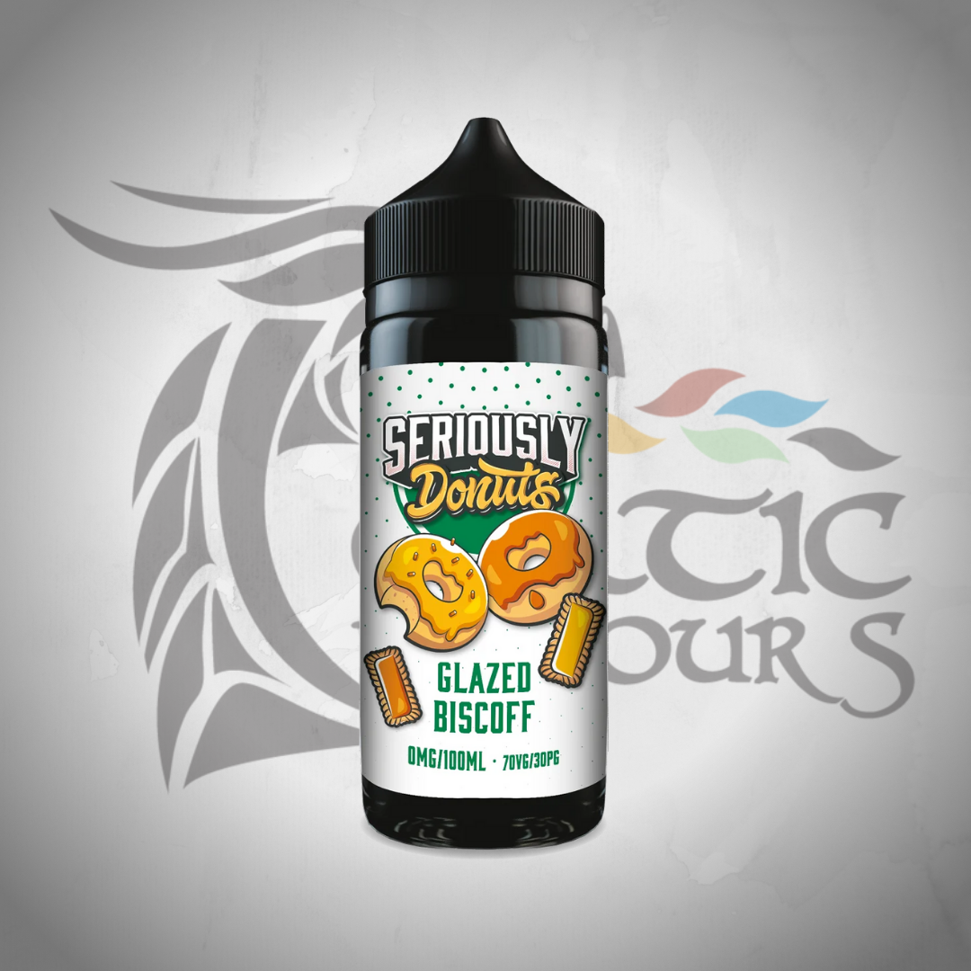 Doozy Vape - Seriously Donuts Glazed Biscuit 0mg 100ml Eliquid