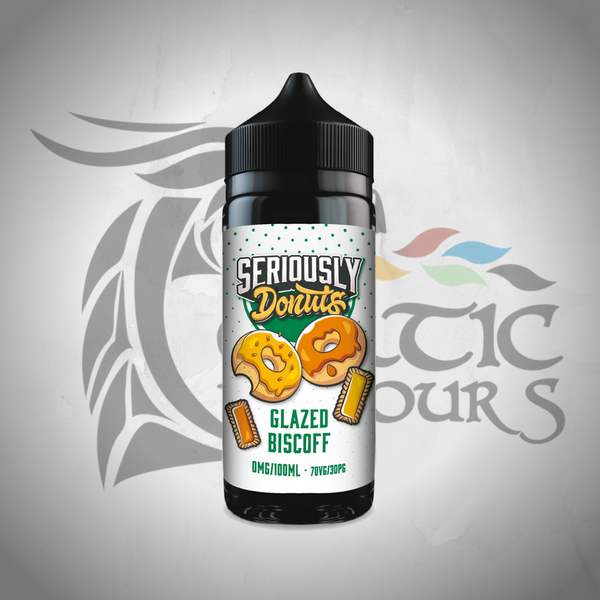 Doozy Vape - Seriously Donuts Glazed Biscuit 0mg 100ml Eliquid
