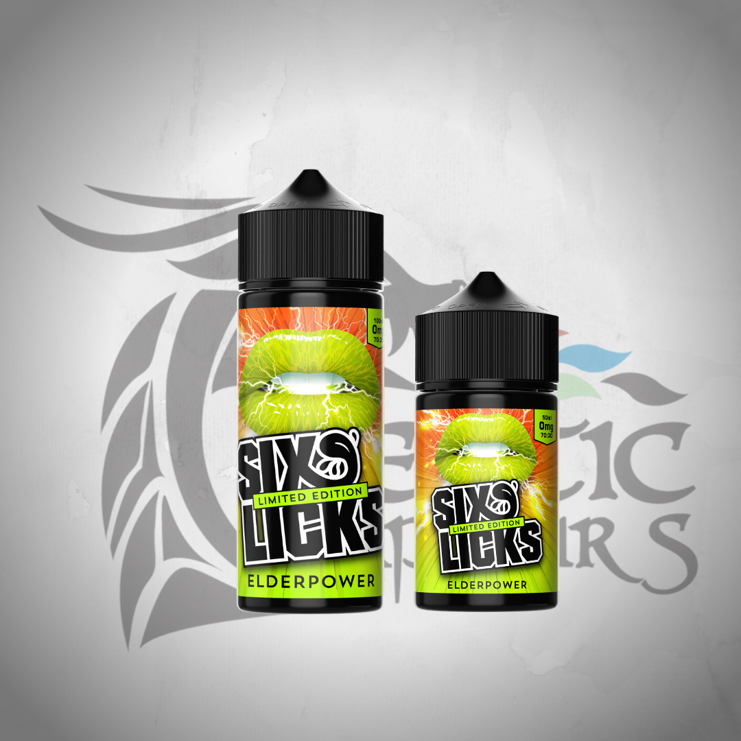 Six Licks - Elderpower Shortfill
