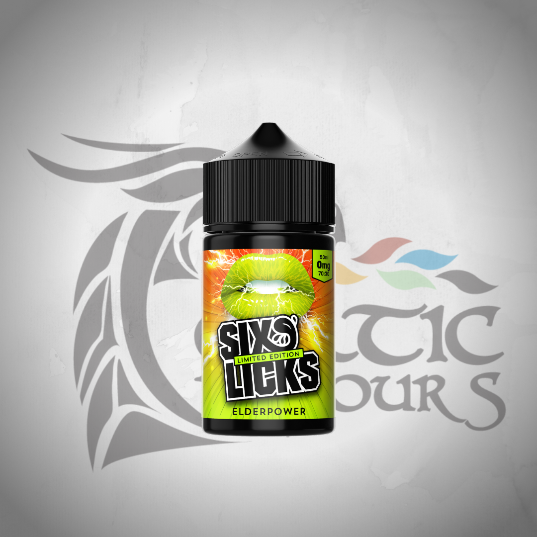 Six Licks - Elderpower Shortfill