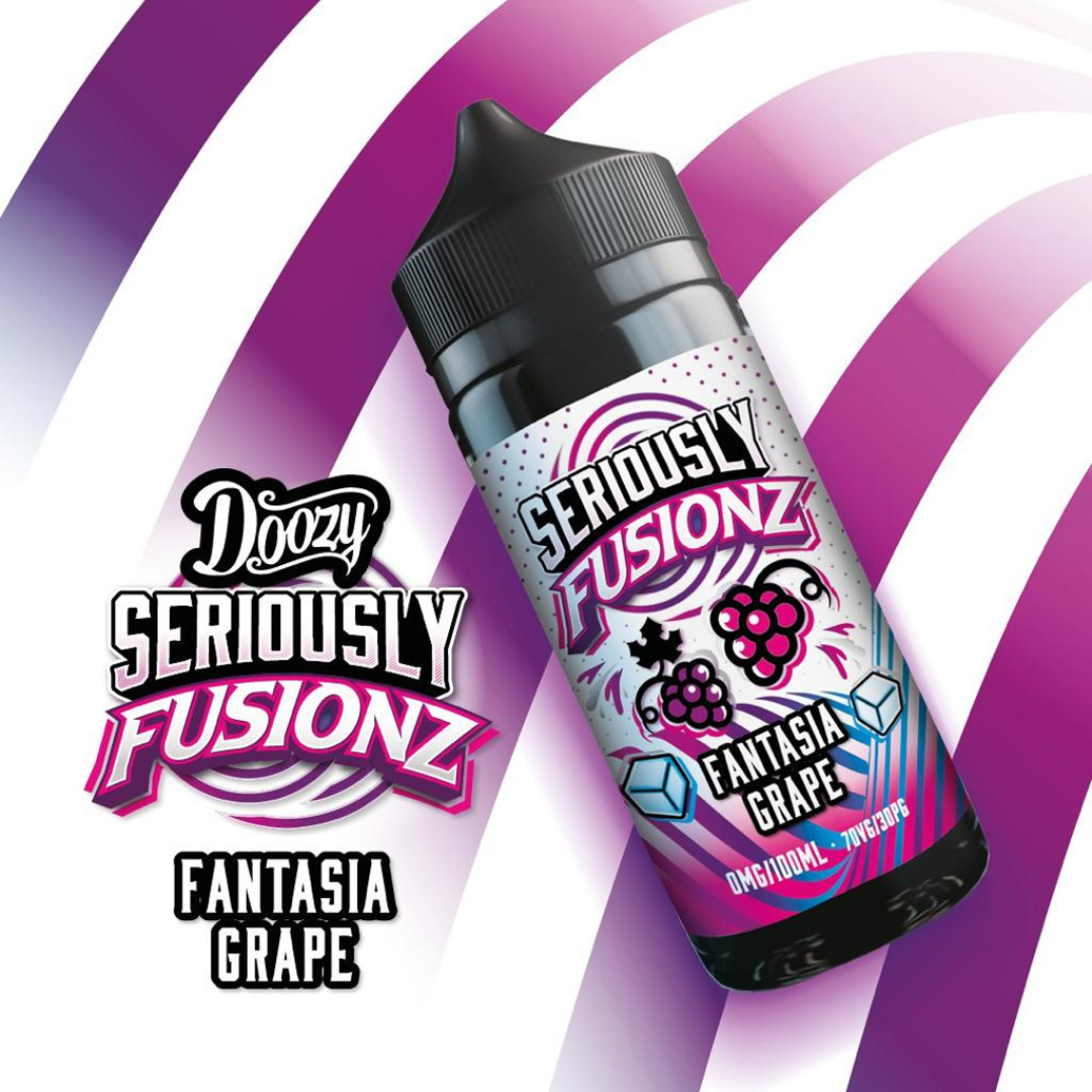 Doozy Vape - Seriously Fusionz Fantasia Grape 0mg 100ml