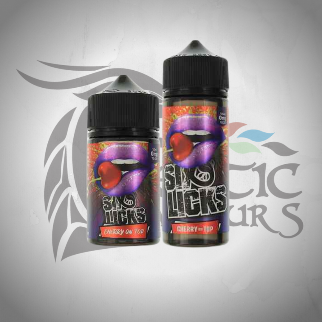 Six Licks - Cherry On Top Shortfill