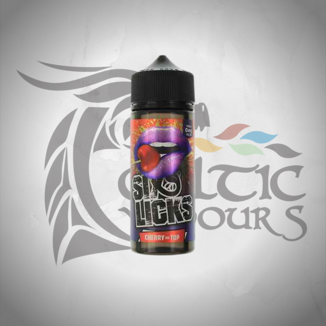 Six Licks - Cherry On Top Shortfill