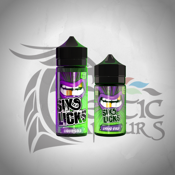 Six Licks - Liquid Gold Shortfill