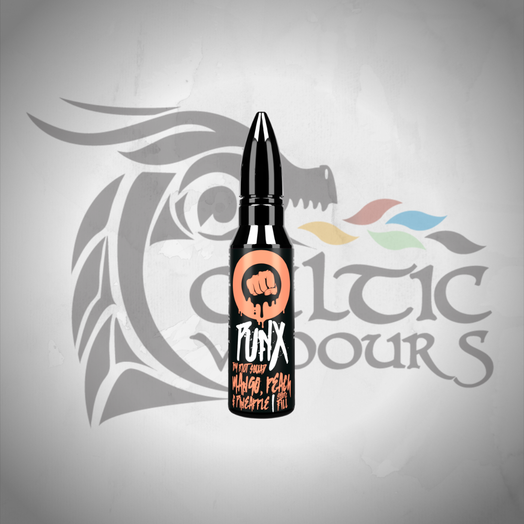 Riot Squad Punx - Mango, Peach & Pineapple Shortfill 50ml