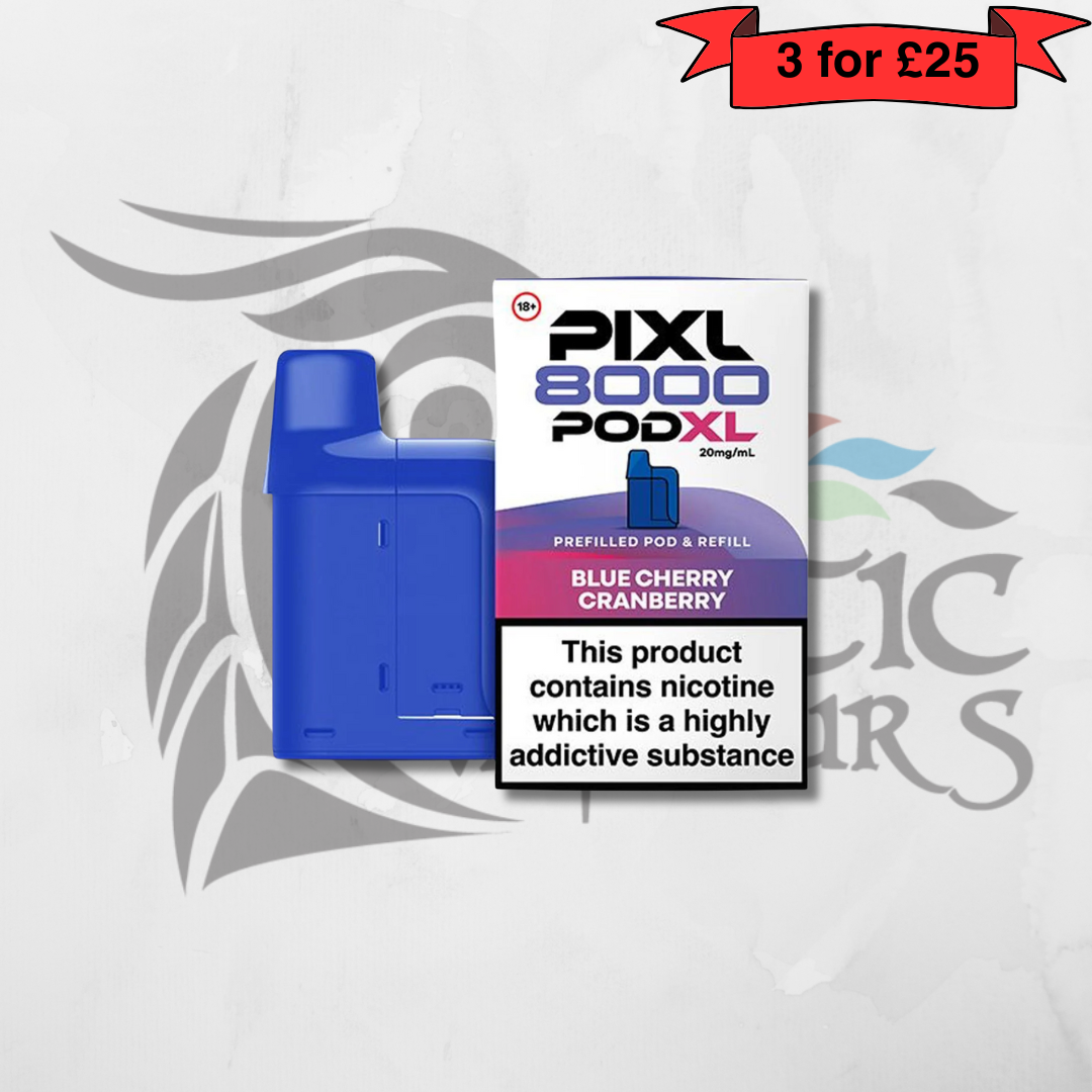Pixl 8000 Prefilled Pods 8000 Puffs