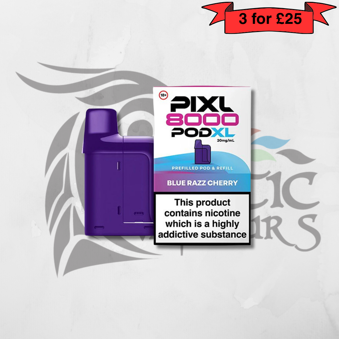 Pixl 8000 Prefilled Pods 8000 Puffs