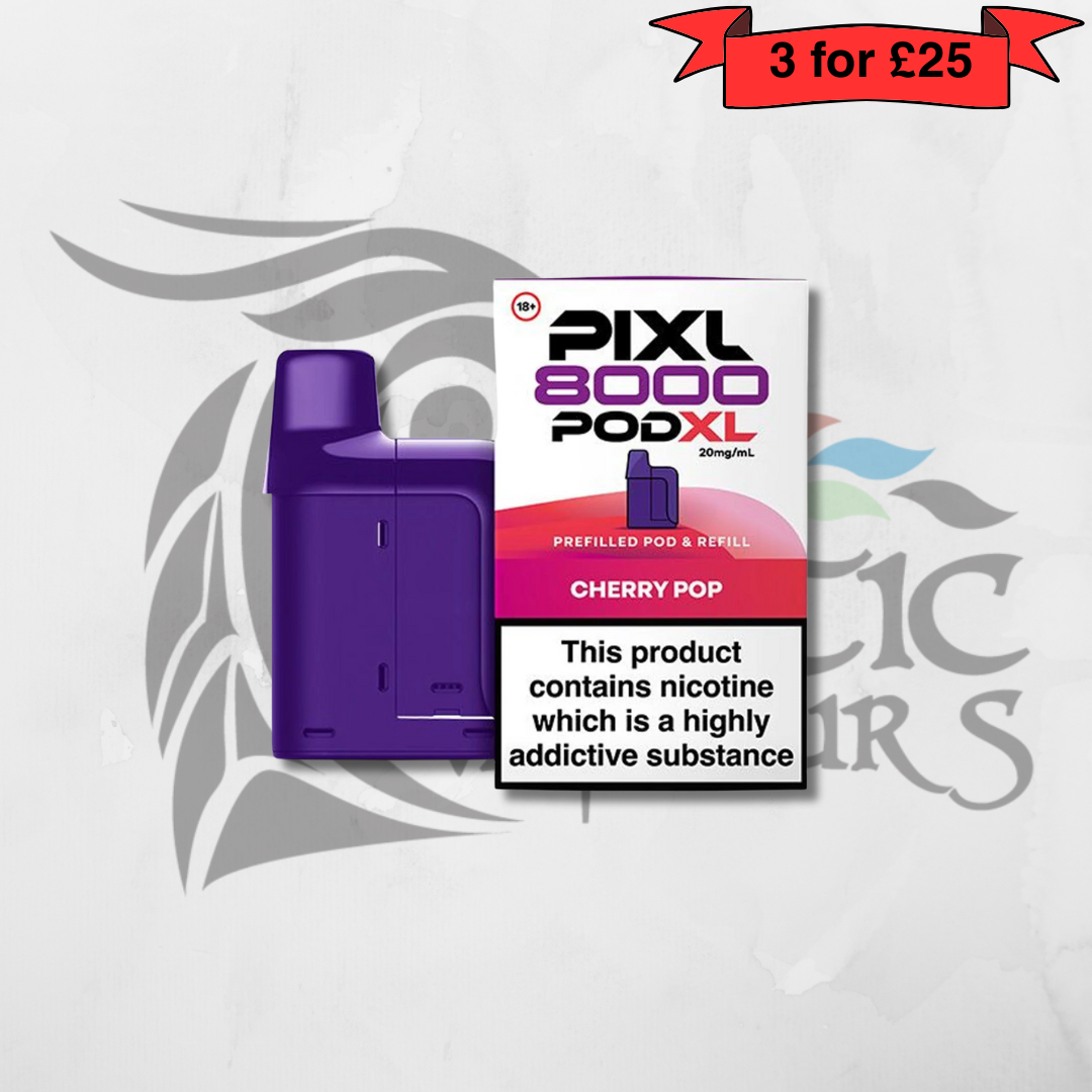 Pixl 8000 Prefilled Pods 8000 Puffs