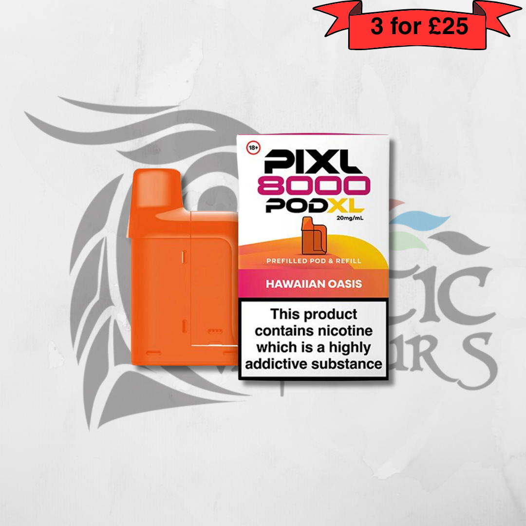 Pixl 8000 Prefilled Pods 8000 Puffs