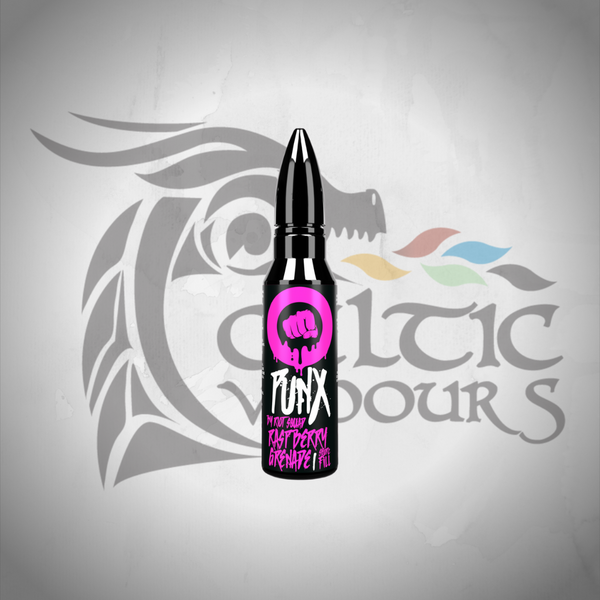 Riot Squad Punx - Raspberry Grenade Shortfill 50ml