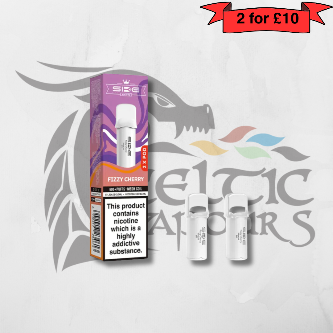 SKE Crystal 600 Pro Prefilled Pods – Pack of 2