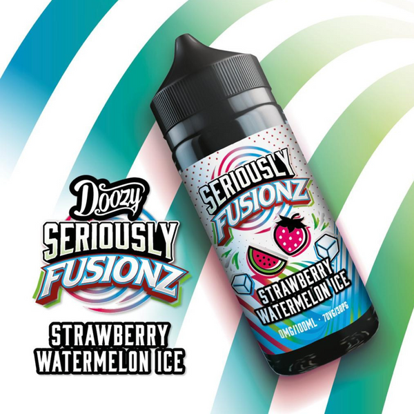 Doozy Vape - Seriously Fusionz Strawberry Watermelon Ice 0mg 100ml