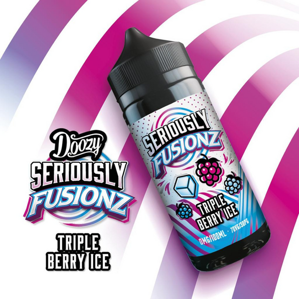 Doozy Vape - Seriously Fusionz Triple Berry Ice 0mg 100ml