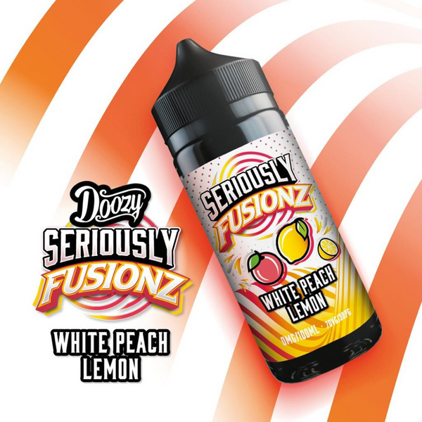 Doozy Vape - Seriously Fusionz White Peach Lemon 0mg 100ml
