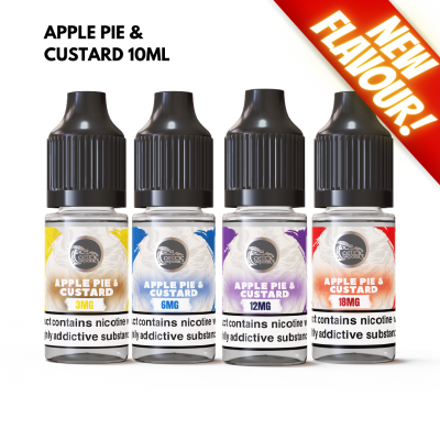 Apple Pie And Custard Vape E-Liquid 10ml Celtic Vapours