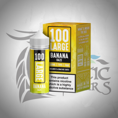 100 Large - Banana Haze Shortfill 100ml