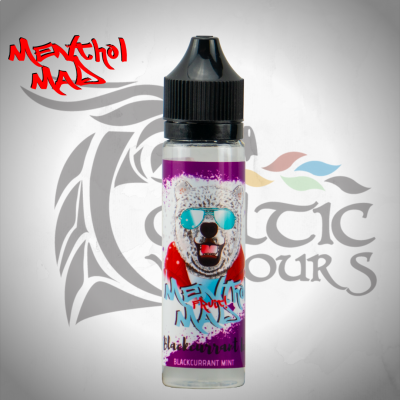 Blackcurrant Ice Shortfill By Menthol Mad 50ML