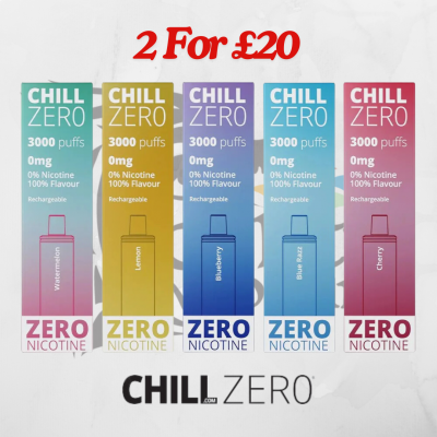 Chill Zero 0mg 3000