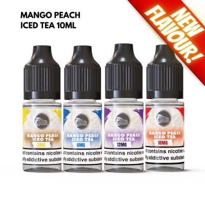 Mango Peach Iced Tea Vape E-Liquid 10ml Celtic Vapours