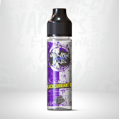 Blackcurrant Ice Shortfill By Menthol Mad 50ML
