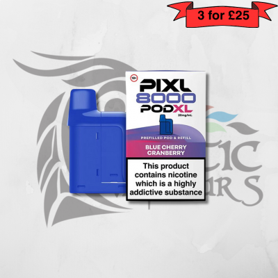Pixl 8000 Prefilled Pods 8000 Puffs