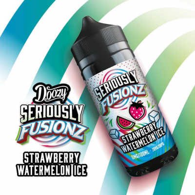 Doozy Vape - Seriously Fusionz Strawberry Watermelon Ice 0mg 100ml