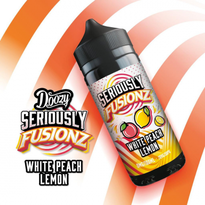 Doozy Vape - Seriously Fusionz White Peach Lemon 0mg 100ml