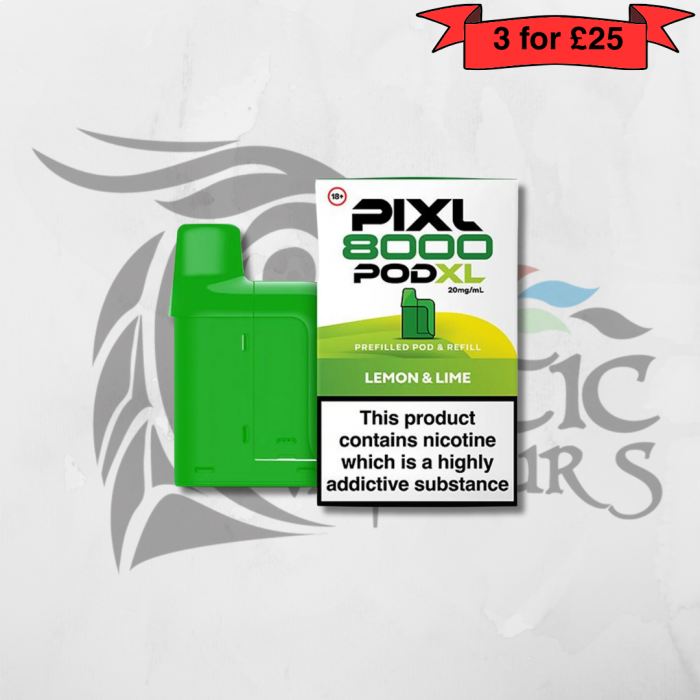 Pixl 8000 Prefilled Pods 8000 Puffs